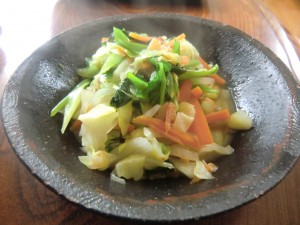 15.5.15野菜炒め